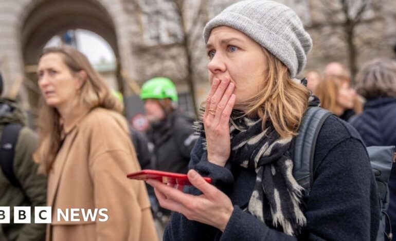 Pożar Borsen: Dania doświadcza własnej dewastacji Notre Dame