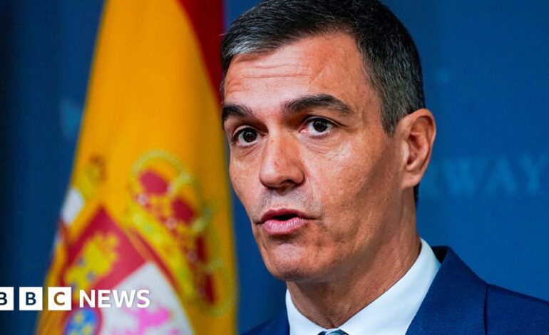 Premier Hiszpanii Pedro Sánchez nie ustąpi ze stanowiska po oskarżeniach wobec żony