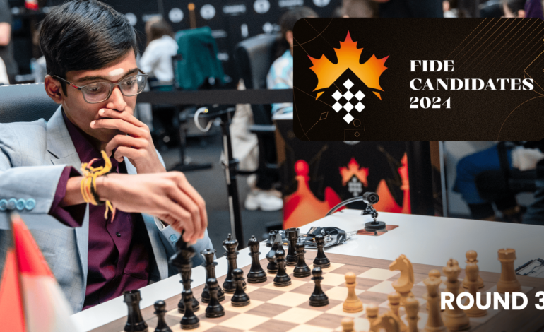 Runda 3 kandydatów FIDE: Powrót brata/siostry, Praggnanandhaa pokonuje Vidita, a Vaishali odnajduje swój sens