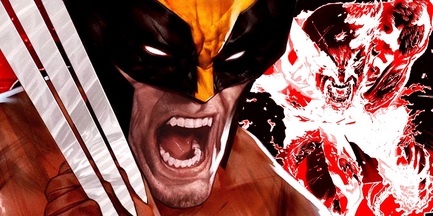 Wolverine wysuwa pazury w komiksach, lecząc się z ogromnych obrażeń za pomocą swojego współczynnika leczenia