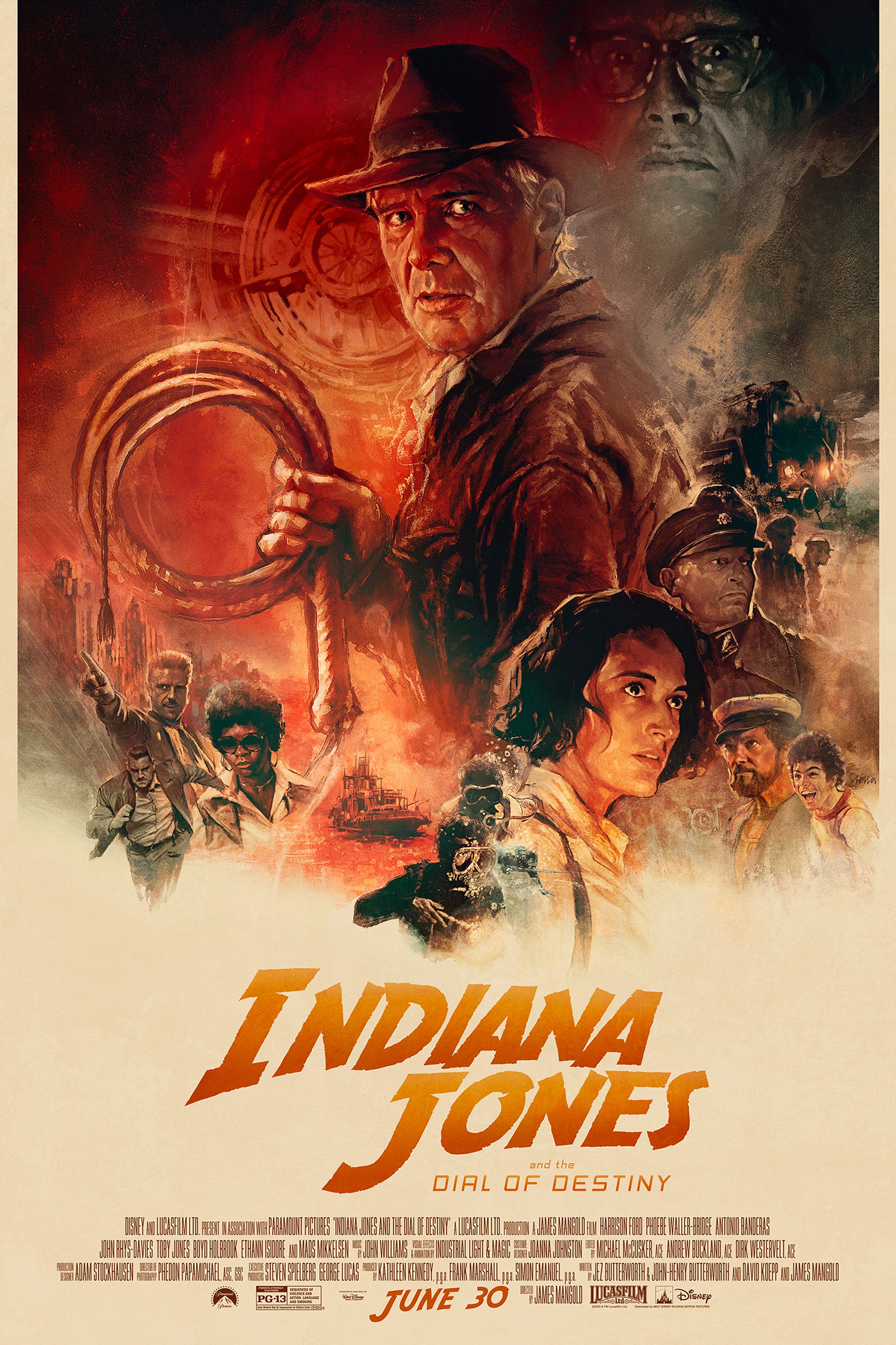 Plakat Indiana Jones i Tarcza Przeznaczenia