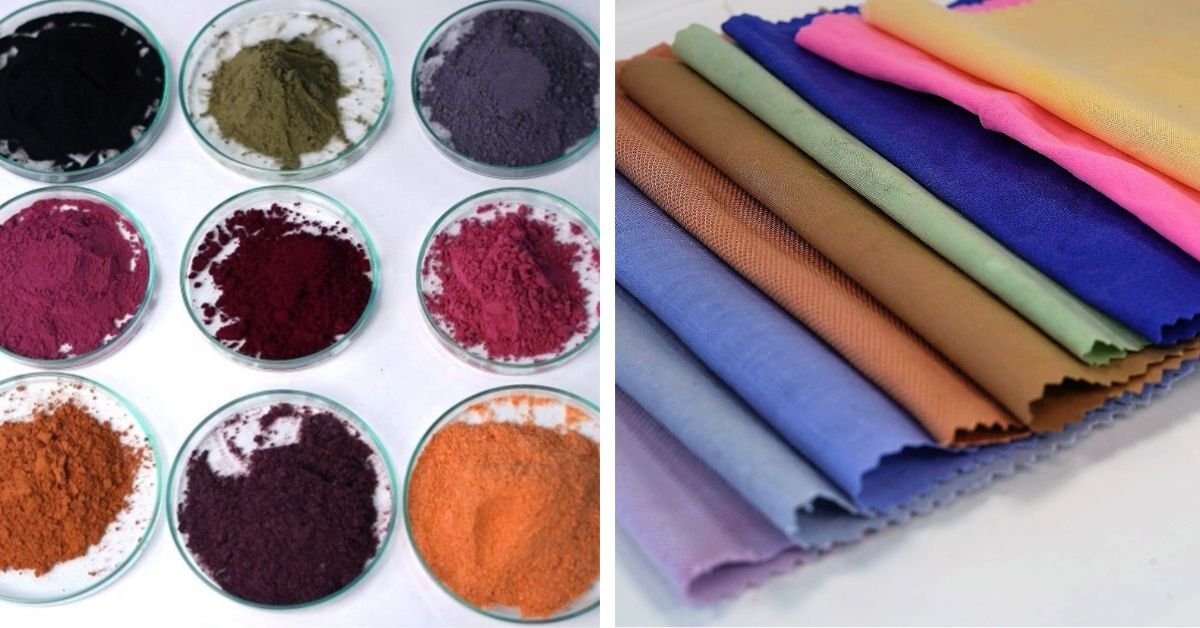Kolory te powstają przy użyciu drobnoustrojów pochodzących z odpadów. 