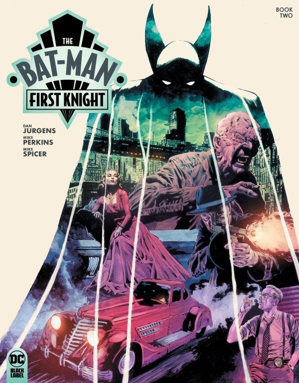 Okładka Bat-Man: Pierwszy Rycerz #2.