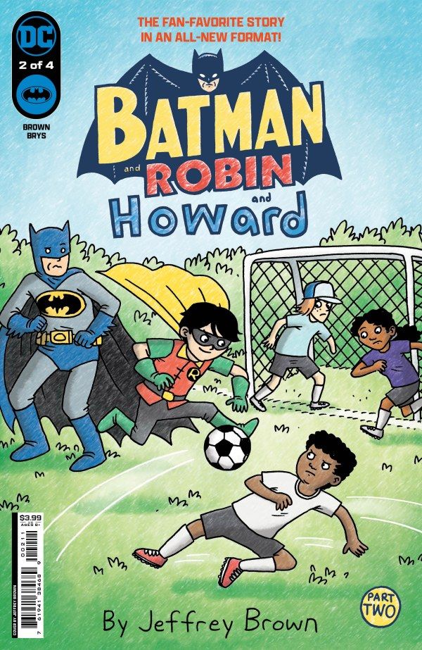 Okładka Batmana, Robina i Howarda nr 2.