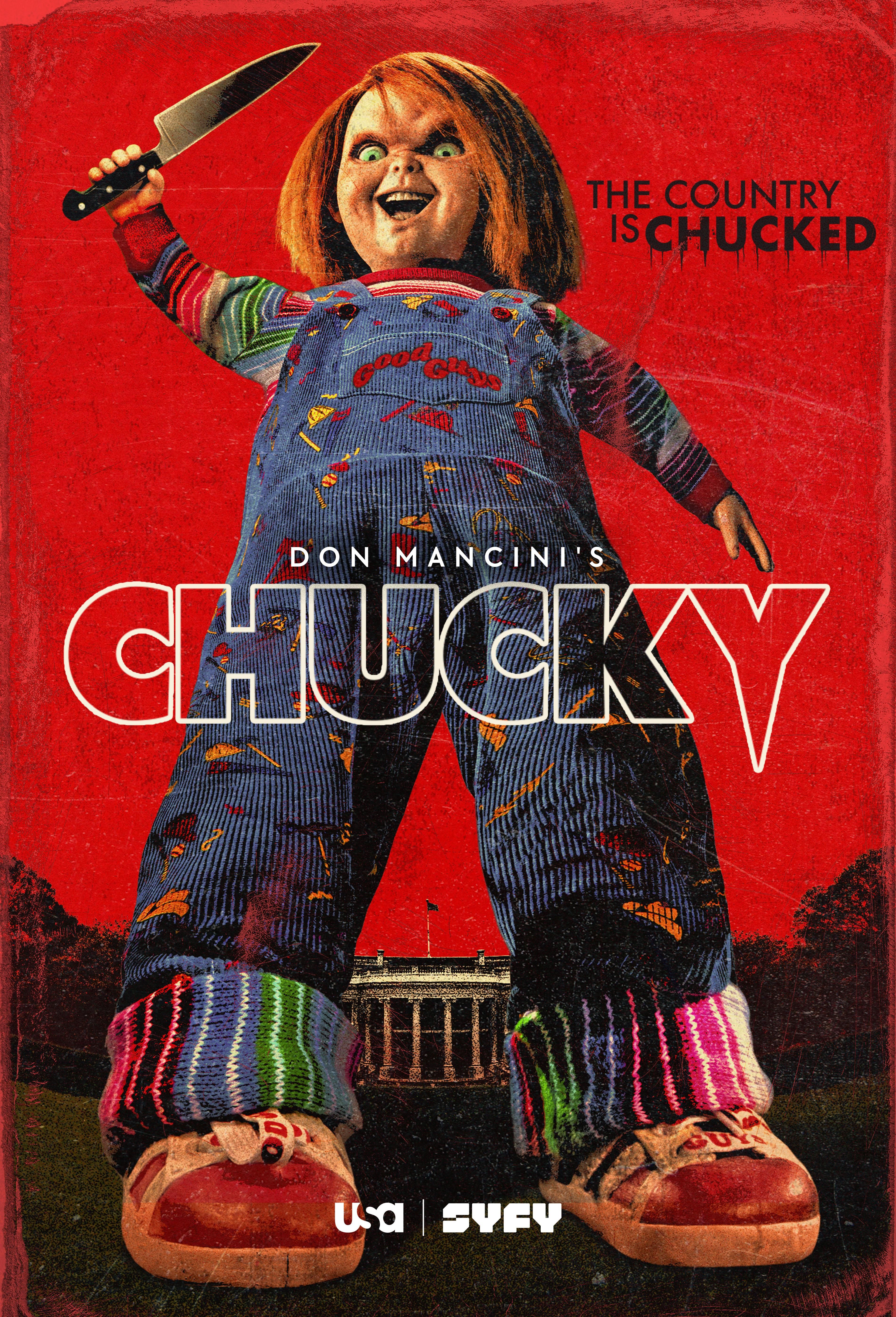 Plakat programu telewizyjnego Chucky