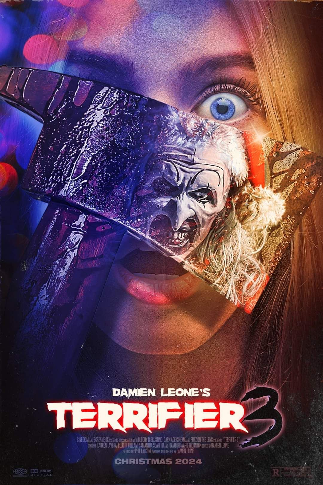 Plakat filmowy „Przerażający 3”.