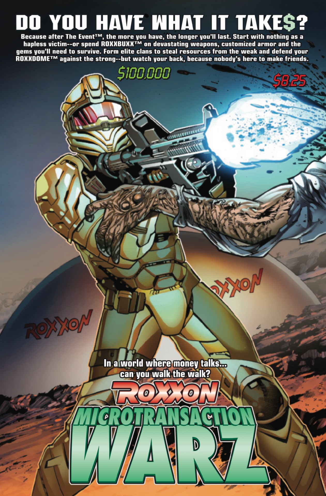 Roxxon przedstawia: grafika wnętrz Thor nr 1