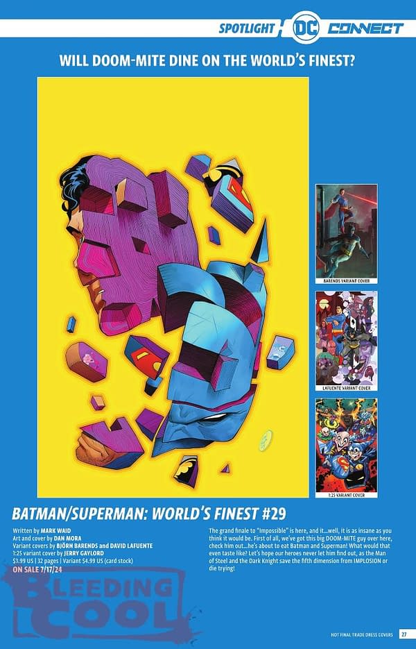 DC Comics lipiec 2024 r. Pełna oferta – czy Batman nr 150 ujawni tożsamość Bruce’a Wayne’a?