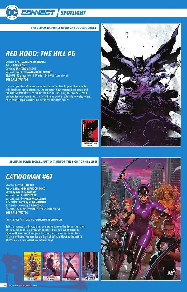 DC Comics lipiec 2024 r. Pełna oferta – czy Batman nr 150 ujawni tożsamość Bruce’a Wayne’a?