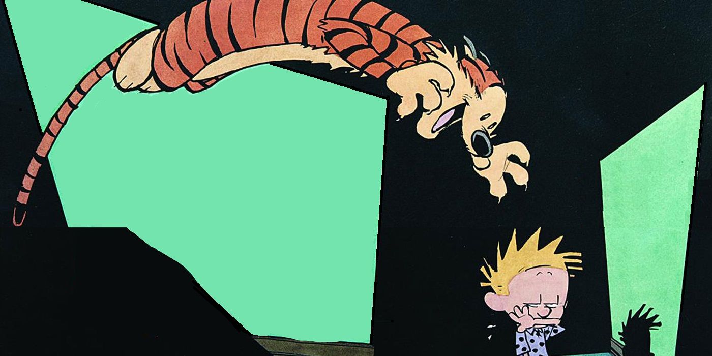 Hobbes rzuca się na Calvina