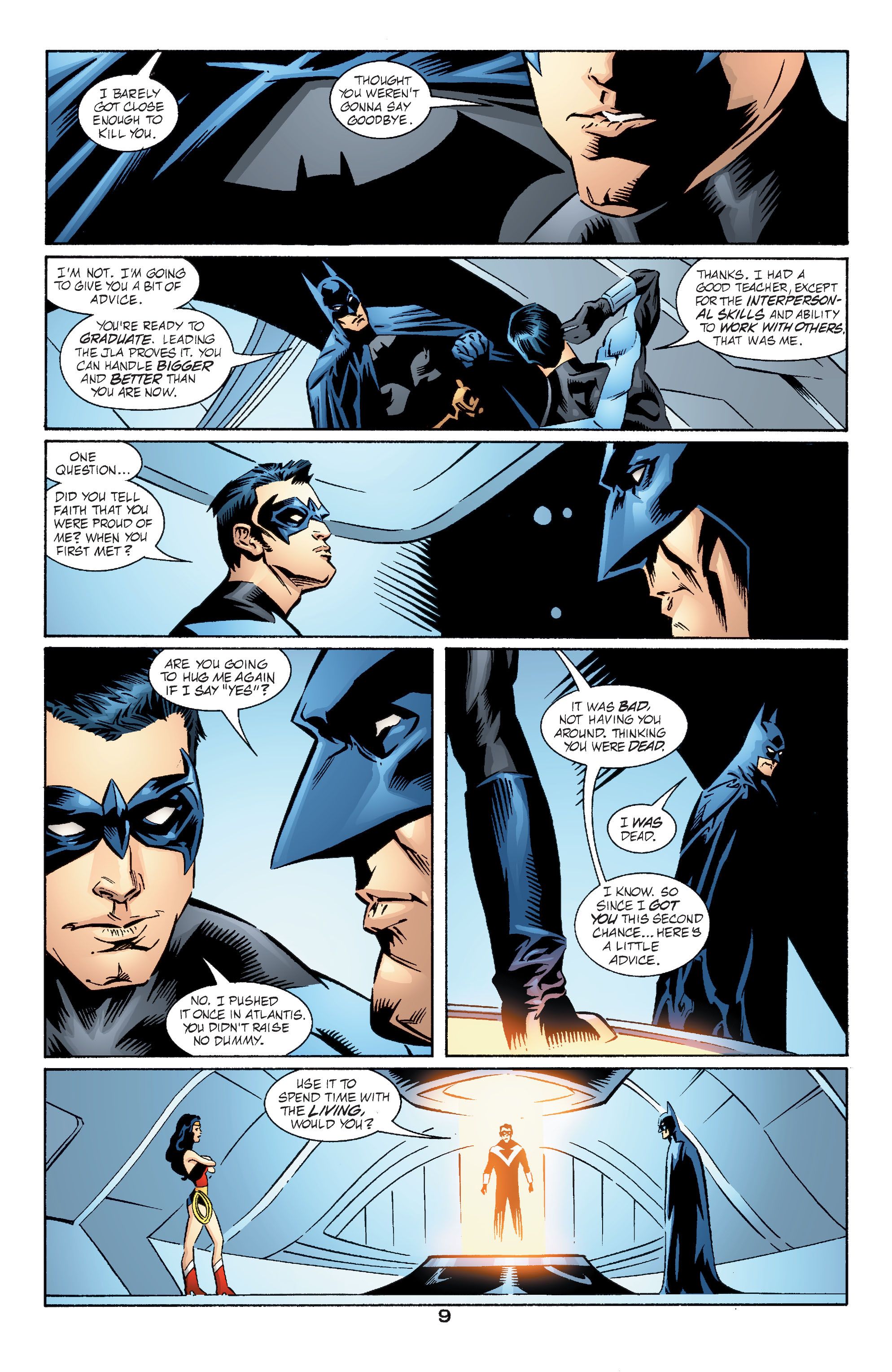 Nightwing opuszcza Ligę Sprawiedliwości
