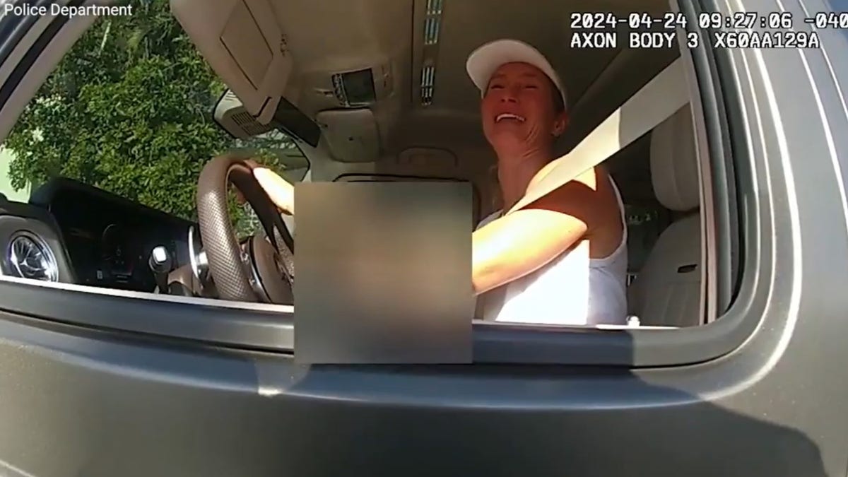 Gisele Bündchen płacze na nagraniu z kamery policyjnej