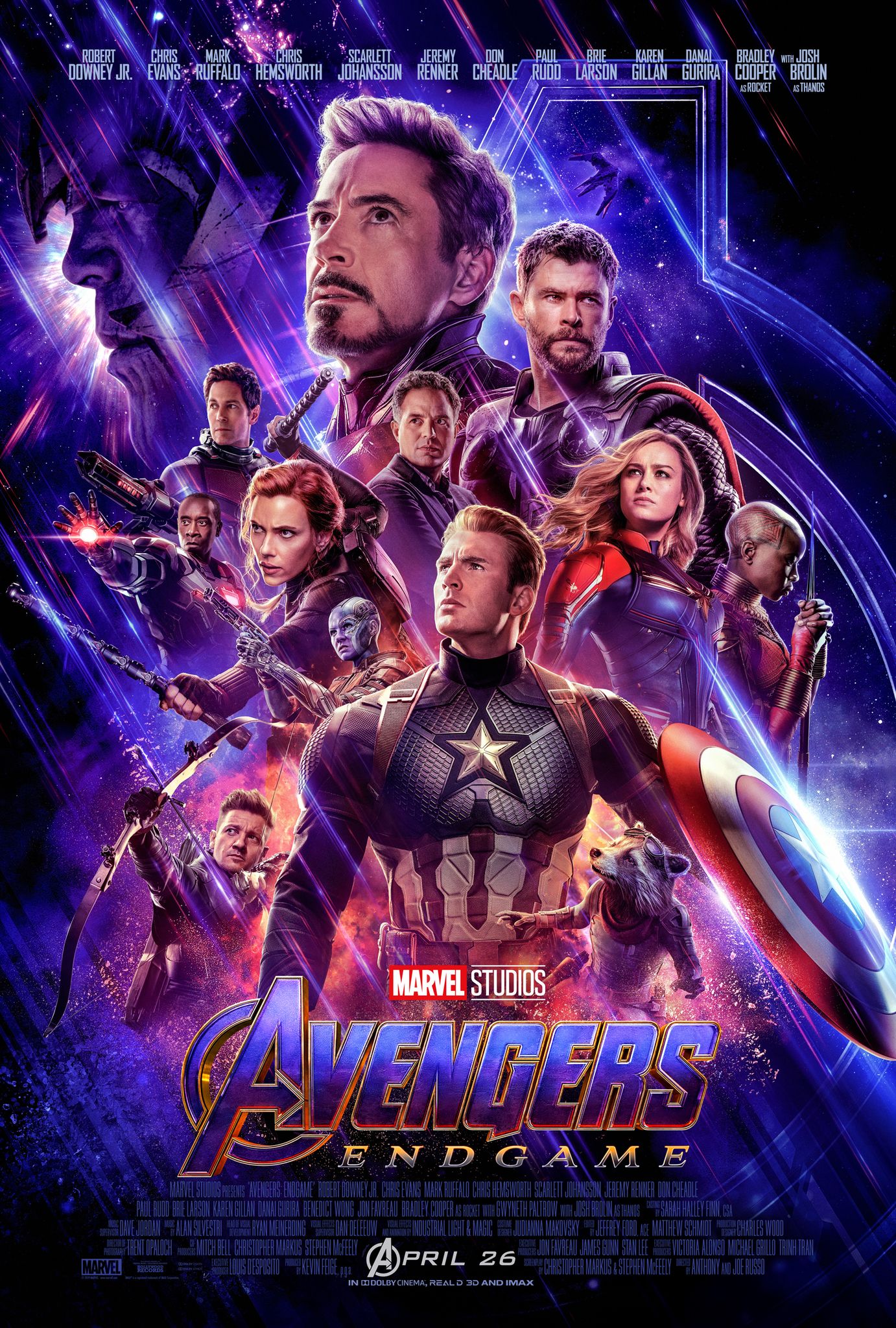 Plakat filmu Avengers Endgame