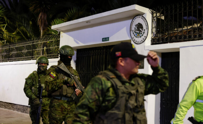 Światowi przywódcy potępili nalot policji Ekwadoru na ambasadę Meksyku w Quito