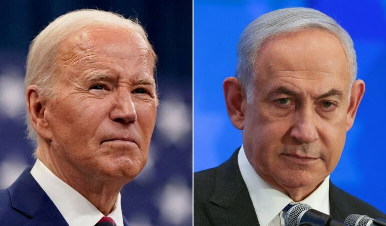 Biden omawia umowę o zakładnikach i podtrzymuje „jasne stanowisko” w sprawie inwazji na Rafah podczas niedzielnej rozmowy telefonicznej z Netanjahu