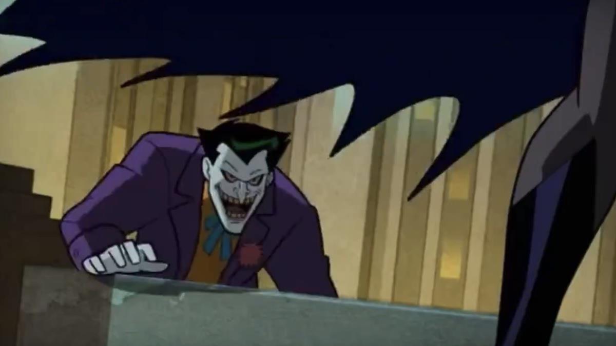 KRYZYS NA NIESKOŃCZONYCH ZIEMIACH – CZĘŚĆ TRZECIA Teaser przedstawia Batmana Kevina Conroya i Jokera Marka Hamilla