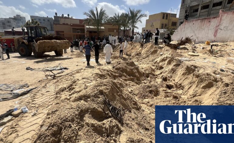 Szef ONZ ds. praw człowieka „przerażony” doniesieniami o masowych grobach w dwóch szpitalach w Gazie |  Wojna Izrael-Gaza