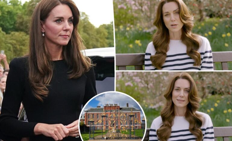 Film przedstawiający raka Kate Middleton został udostępniony przez Pałac Kensington po tym, jak wyciekła informacja o jej diagnozie: raport