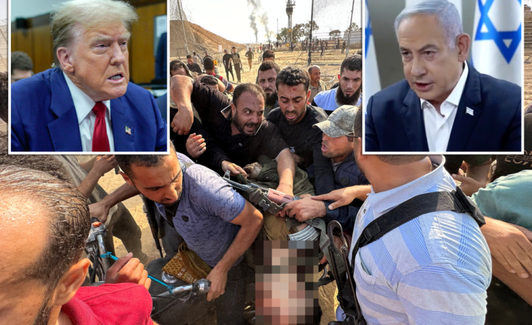Trump rozdziera Benjamina Netanjahu w związku z izraelskim atakiem Hamasu z 7 października