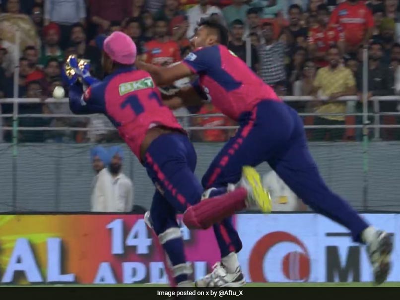 Obejrzyj: Avesh Khan wściekły, gdy Sanju Samson powoduje „katastrofę” na boisku i rzuca piłkę w meczu PBKS vs RR IPL 2024