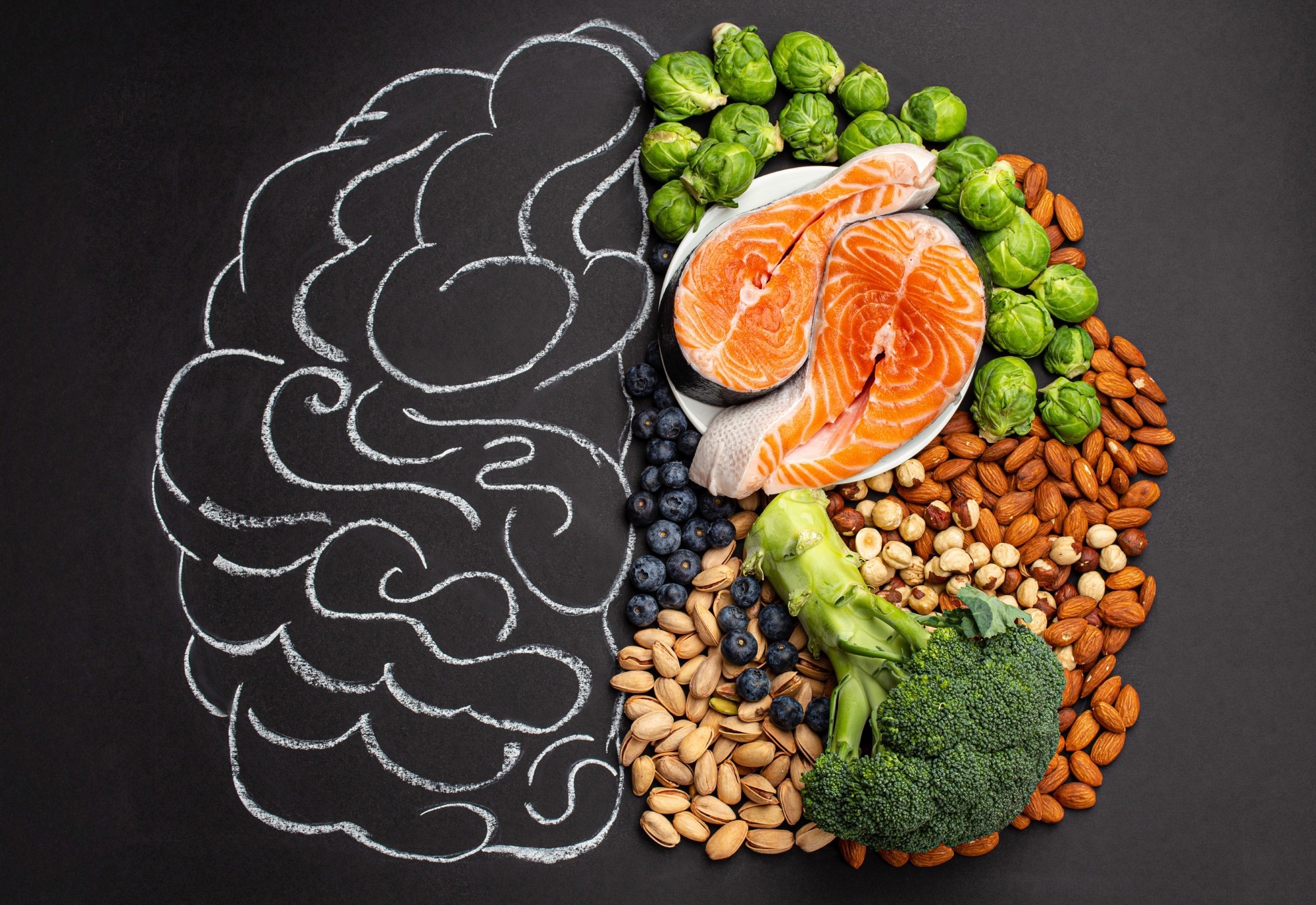 Badanie: Powiązania wzorców żywieniowych ze zdrowiem mózgu na podstawie analiz behawioralnych, neuroobrazowych, biochemicznych i genetycznych.  Źródło zdjęcia: Elena Eryomenko / Shutterstock