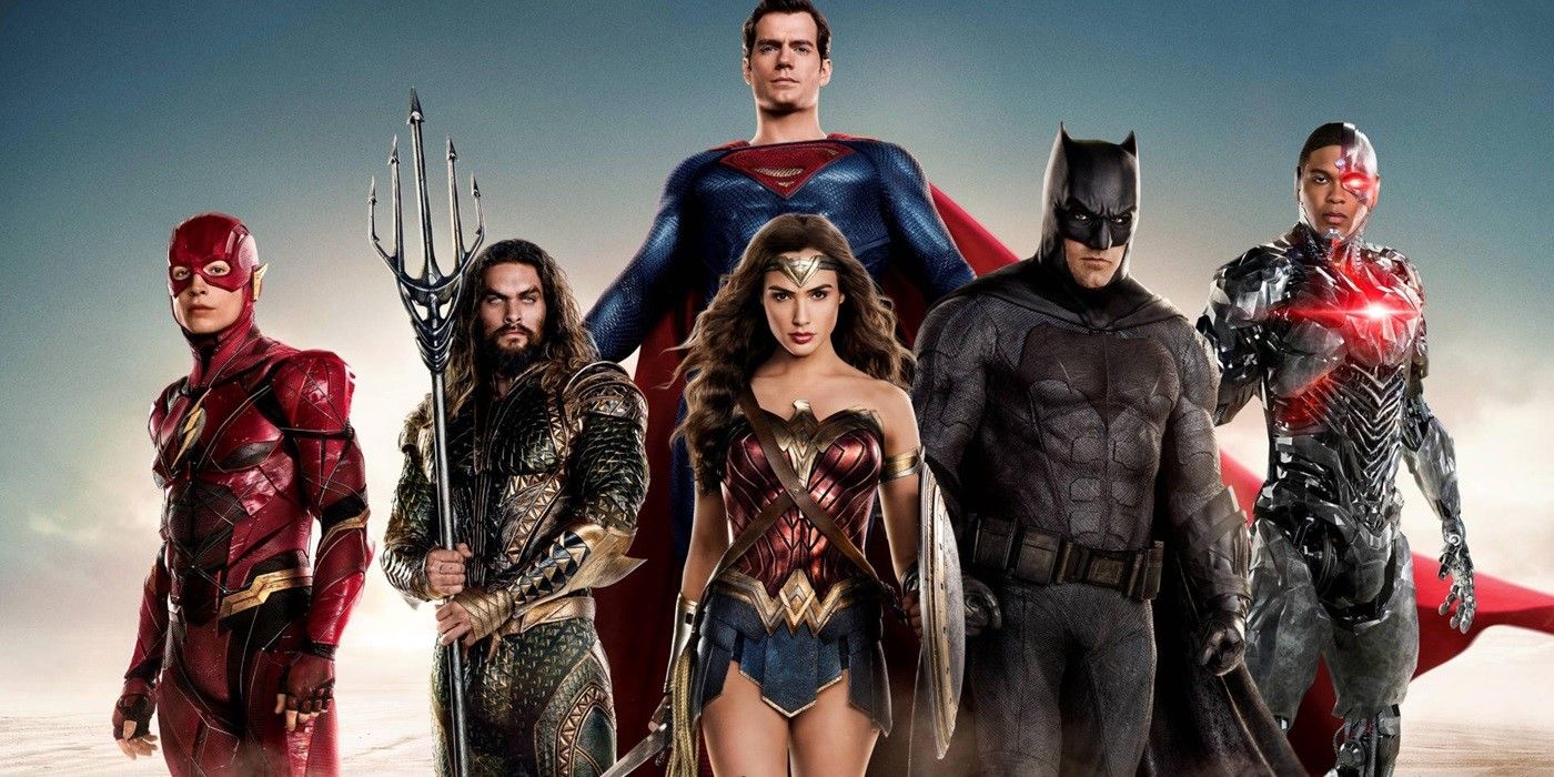 Obsada Justice League, w tym postacie DC: Batman, Superman, Aquaman, Flash i Wonder Woman