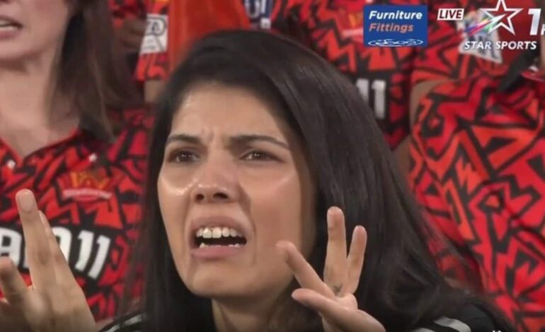 Irytująca reakcja Kavyi Maran na nieoczekiwany upadek SRH w meczu z RCB wywołuje festyn memów |  Krykiet