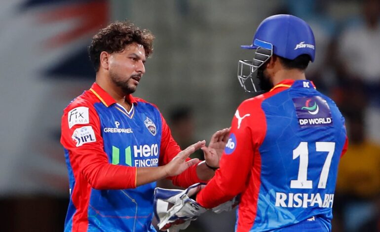 Kuldeep Yadav, pałkarze prowadzą Delhi Capitals do bardzo potrzebnego zwycięstwa z LSG |  Krykiet