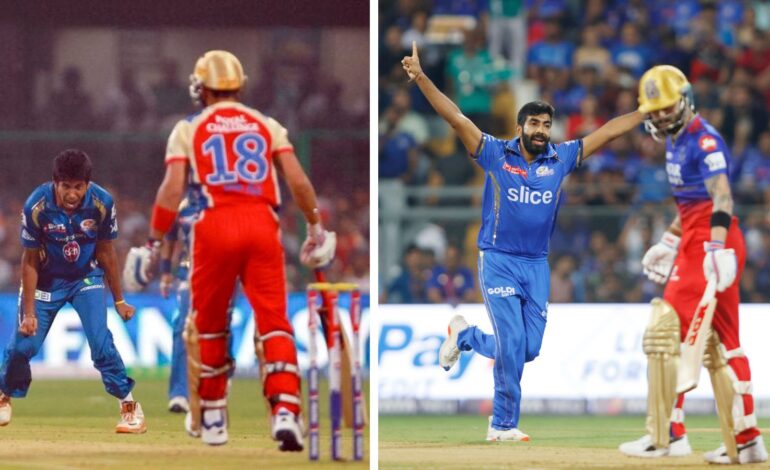 Jasprit Bumrah vs Virat Kohli: Od debiutu do ostatnich 5 na koncie, spojrzenie na pięciokrotną gwiazdę MI, która pozbyła się supergwiazdy RCB |  Wiadomości IPL