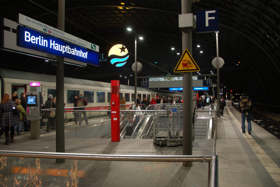 Stacja Berlin Hauptbahnhof, 2010