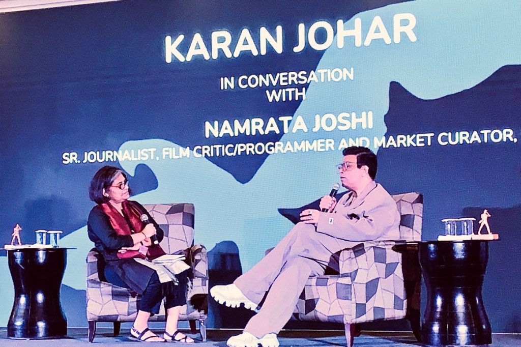 Karan Johar w rozmowie z Namratą Joshi w CIFF