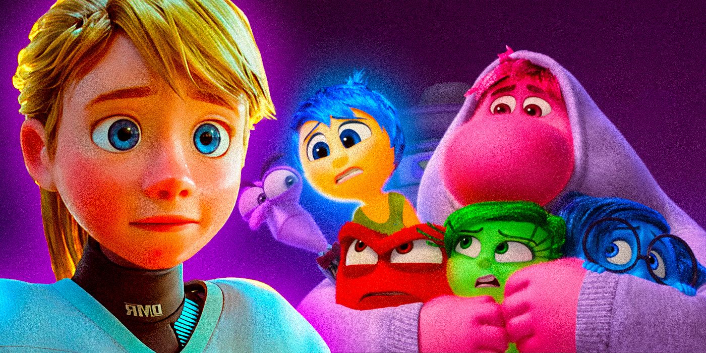 Riley Strach, radość, złość, wstręt, zawstydzenie i smutek w Inside Out 2.