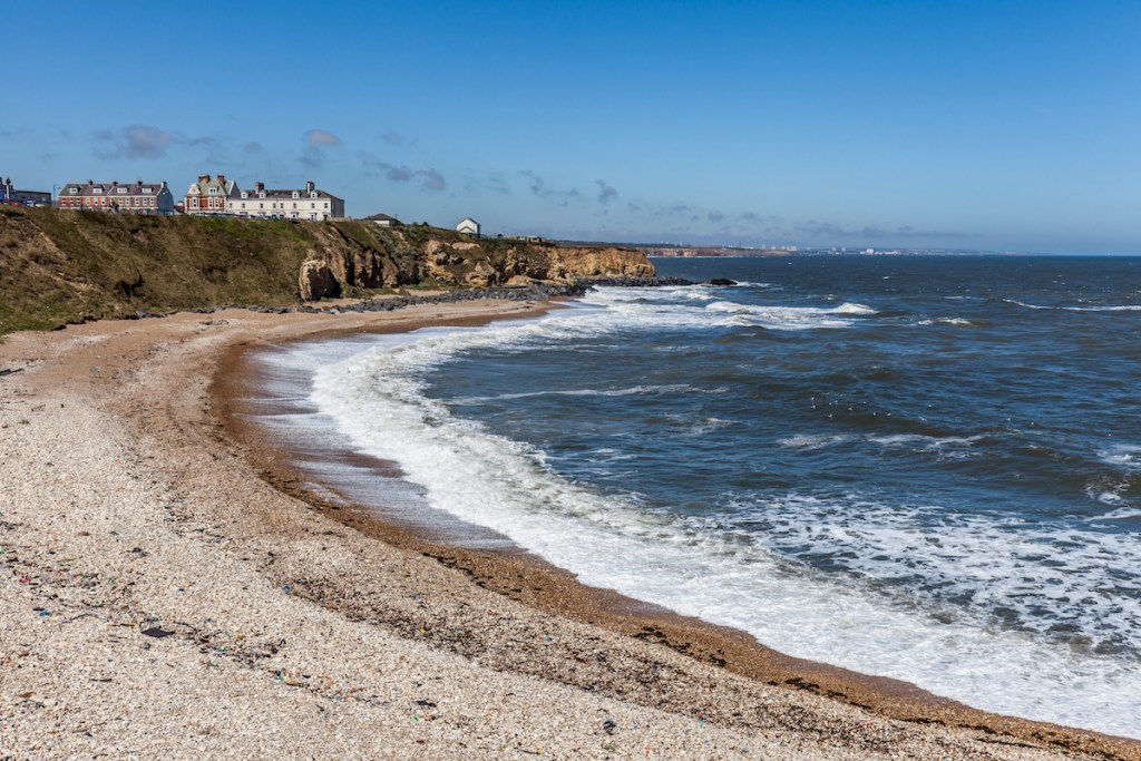 Plaża Seaham w Anglii