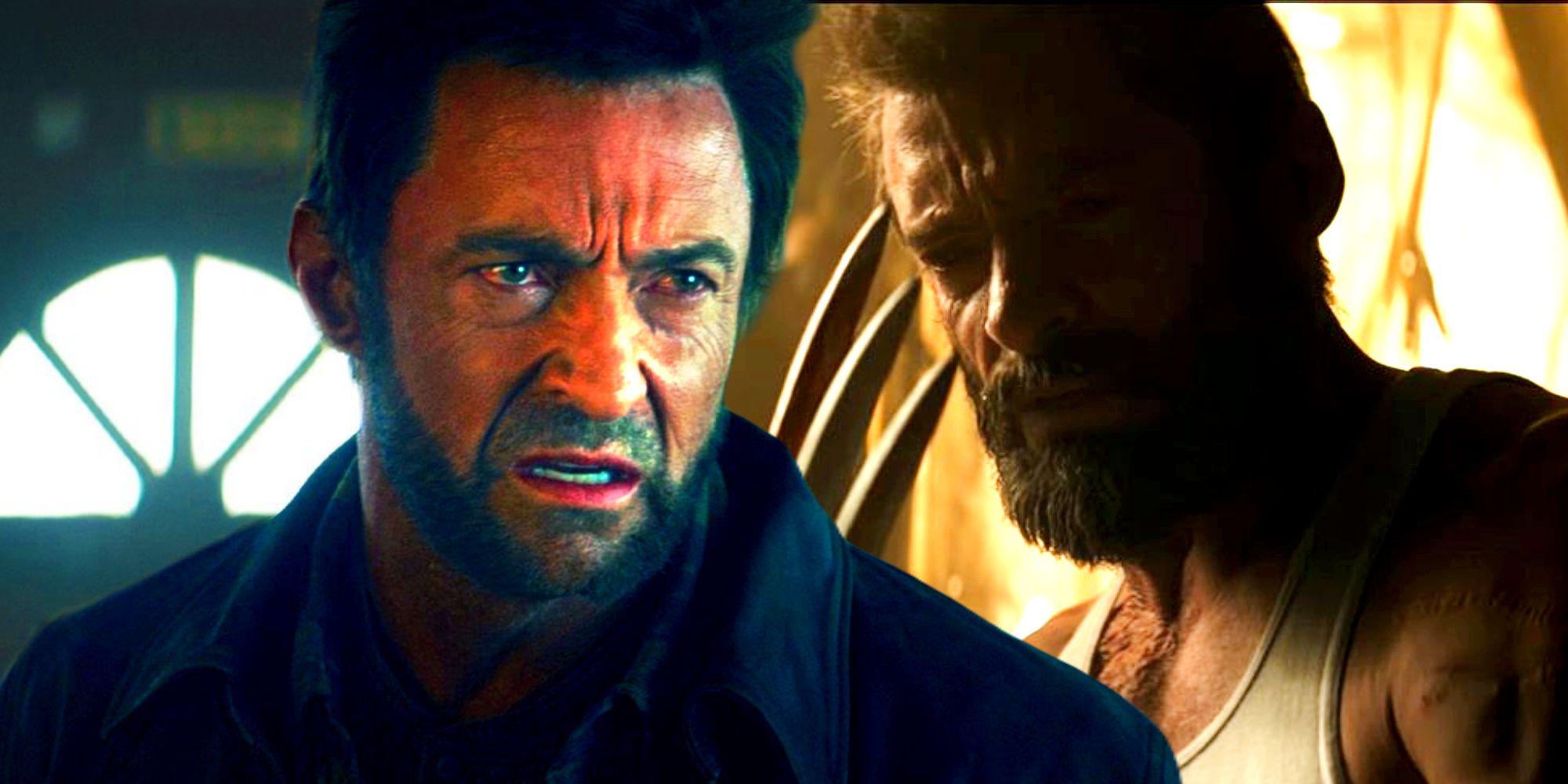 Wolverine grany przez Hugh Jackmana rozmawia z Wade'em Wilsonem w Deadpool i Wolverine oraz sprawdza swoje pazury w Loganie