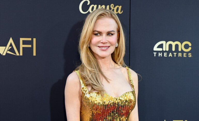 Nicole Kidman otrzymuje nagrodę AFI za całokształt twórczości
