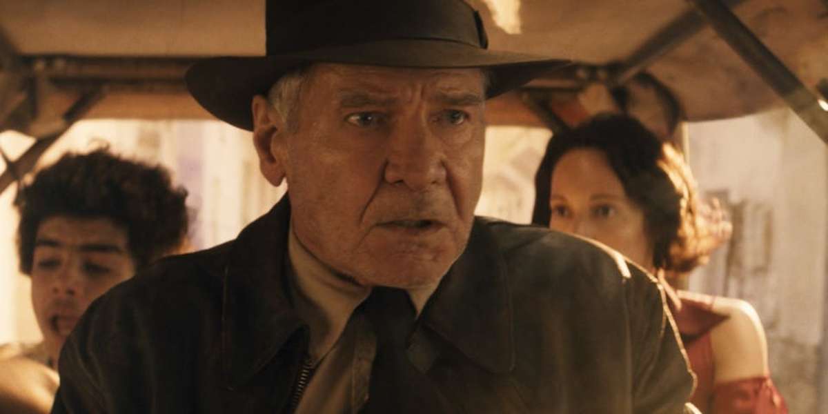 Harrison Ford w Indiana Jones i tarcza przeznaczenia