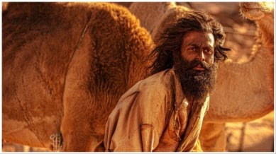 Prithviraj Sukumaran na kadrze z filmu Aadujeevitham The Goat Life