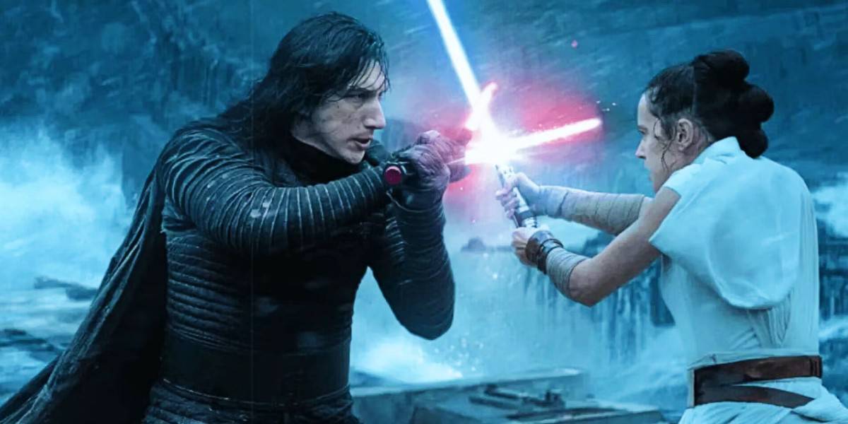 Kylo Ren i Rey walczą w Rise of Skywalker
