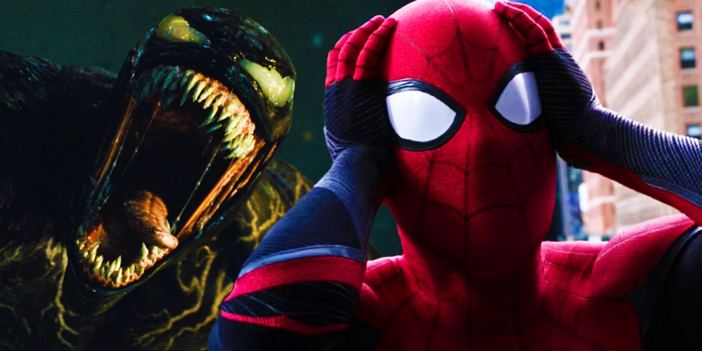 Spider-Man Toma Hollanda zostaje pokonany przez Venom w Dark MCU Spider-Man 4 Art