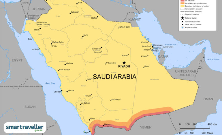 Arabia Saudyjska – porady dotyczące podróży i bezpieczeństwo