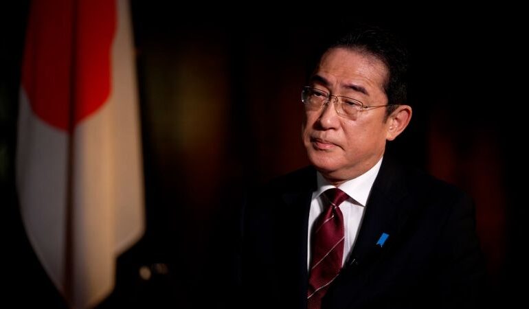 Japoński Kishida ostrzega świat przed „historycznym punktem zwrotnym”, zachwalając sojusz USA przed szczytem Bidena