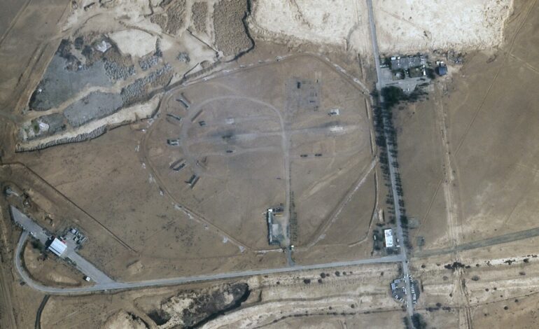 Zdjęcia satelitarne sugerują, że radar irańskiej obrony powietrznej został uderzony w Isfahanie podczas widocznego izraelskiego ataku