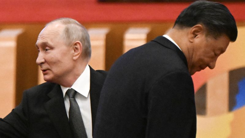 Putin spotka się z Xi w Chinach, podczas gdy świat jest wstrząśnięty globalnymi konfliktami