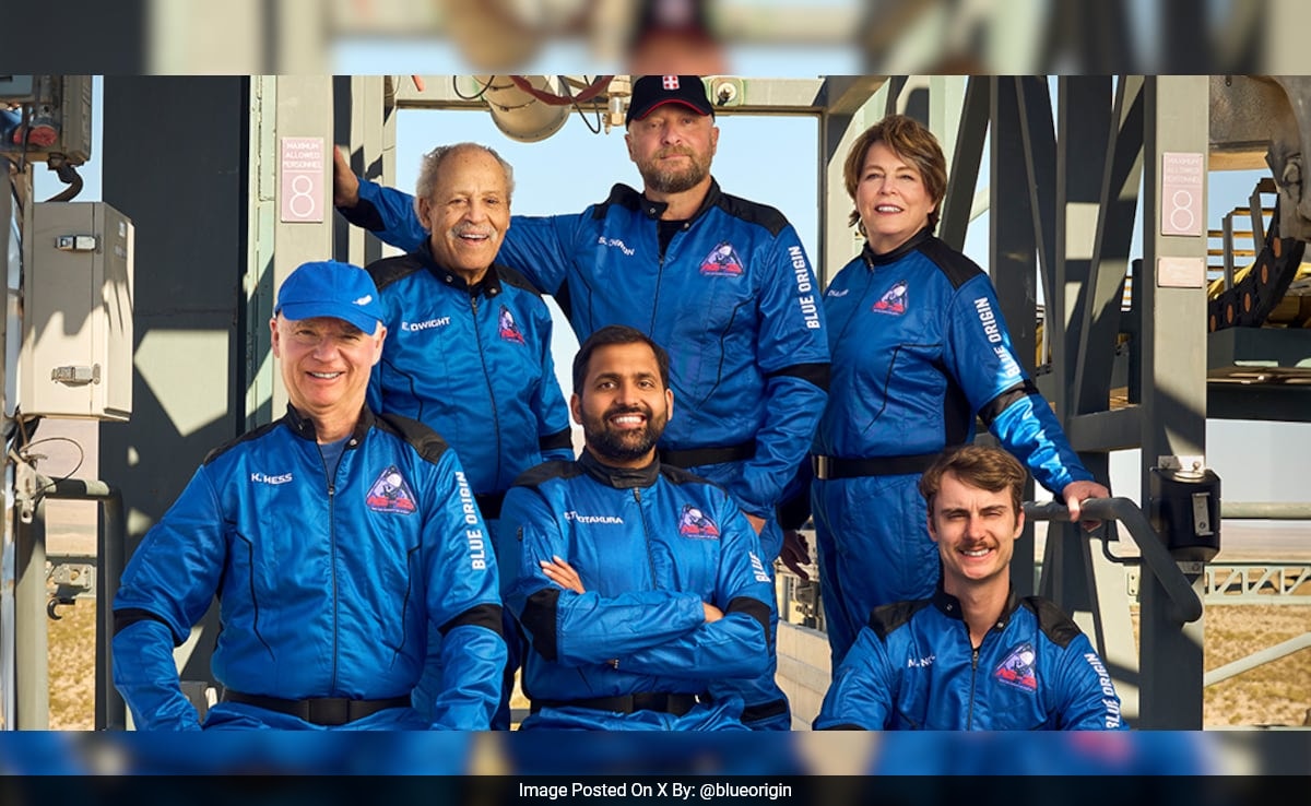 Pierwszy Hindus leci w kosmos jako turysta podczas lotu Jeffa Bezosa Blue Origin