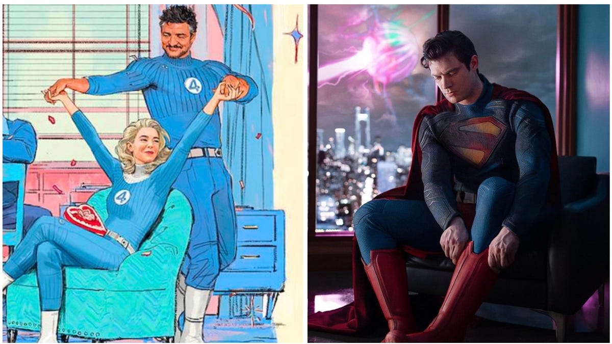 Superman i Fantastyczna Czwórka głównymi bohaterami niesamowitej planszy IMAX w 2025 roku