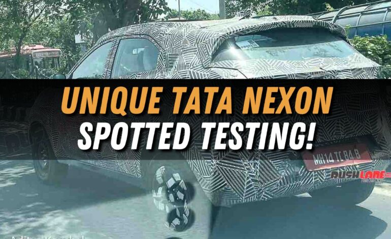 Dostrzeżono wyjątkowy Tata Nexon – premiera wkrótce!  » MotorOctane