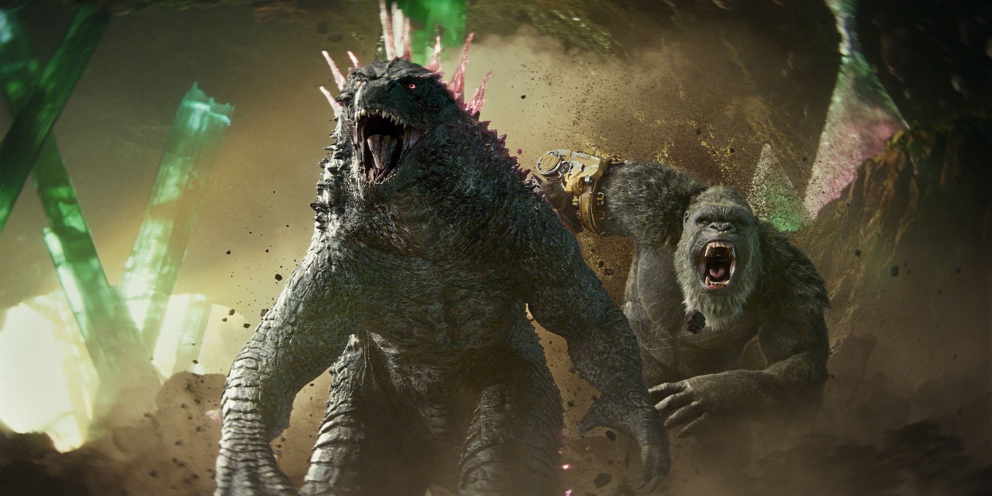 Godzilla i Kong ruszają do bitwy w Godzilla x Kong The New Empire