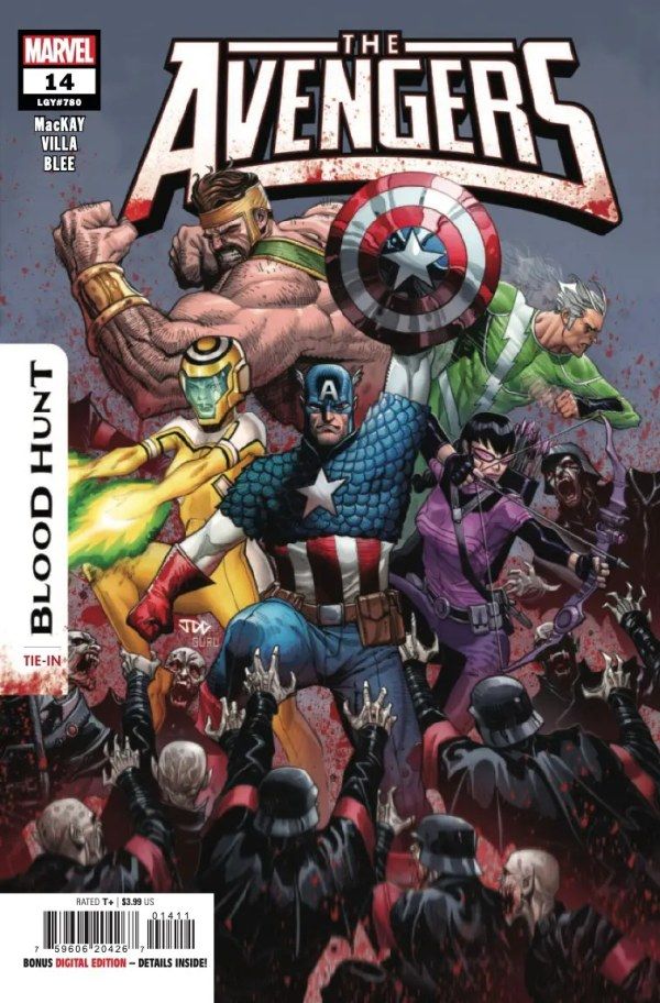Okładka Avengers # 14.