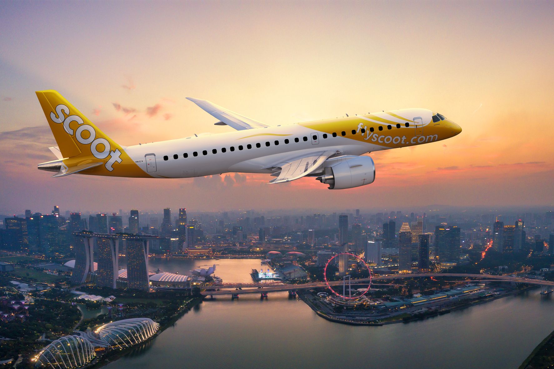 Hulajnoga Embraer E190-E2