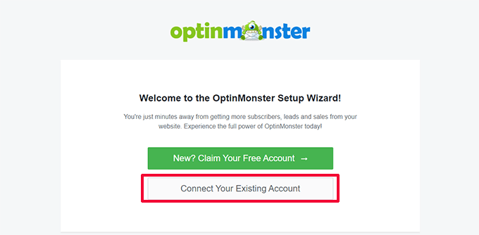 Połącz OptinMonster z WordPressem